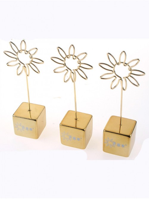 Memo Holder | Picture Clip | Flower Memo Clip Hold...