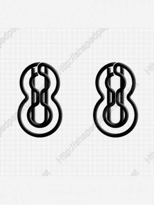Number 8 Paper Clips | Numeric Paper Clips | Creat...