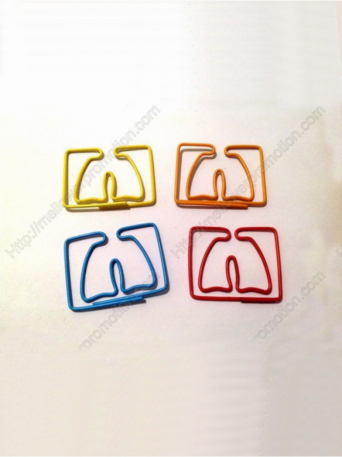 Organs Paper Clips | Lung Paper Clips | Cute Bookmarks (1 dozen/lot,41*35 mm)