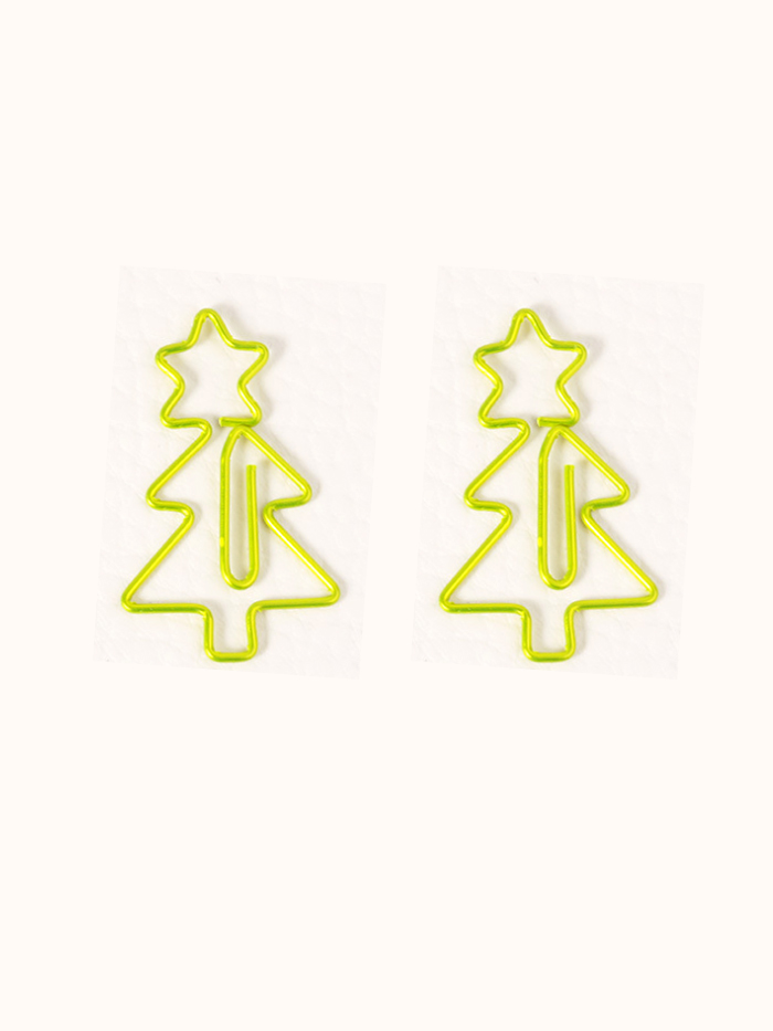 Christmas Tree Paper Clips - The Benson Street